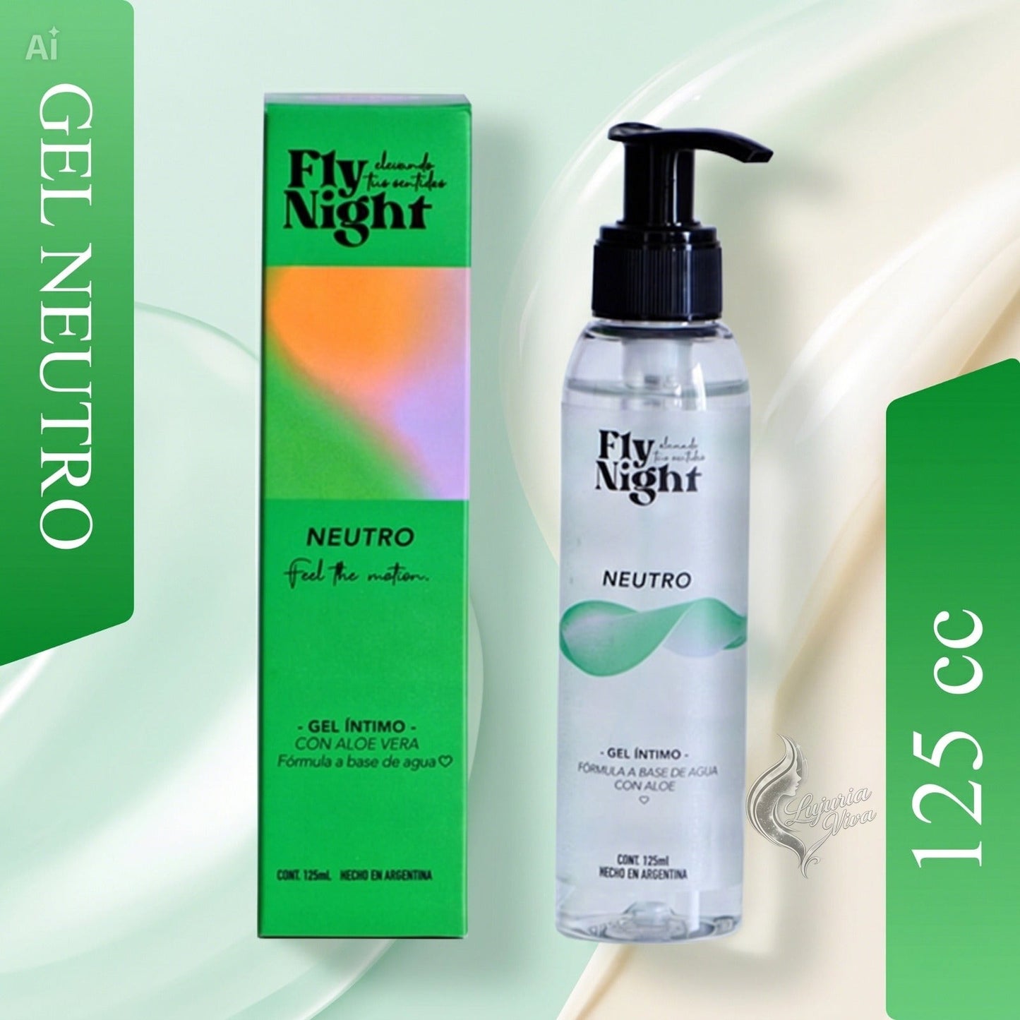 Gel Lubricante Neutro | 125ml | Fly Night