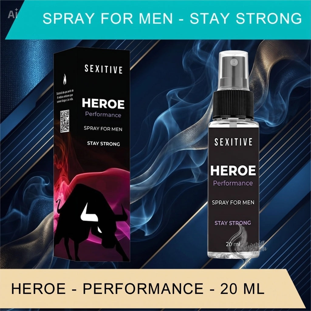 Spray Retardante Heroe Performance | 20ml | Sexitive