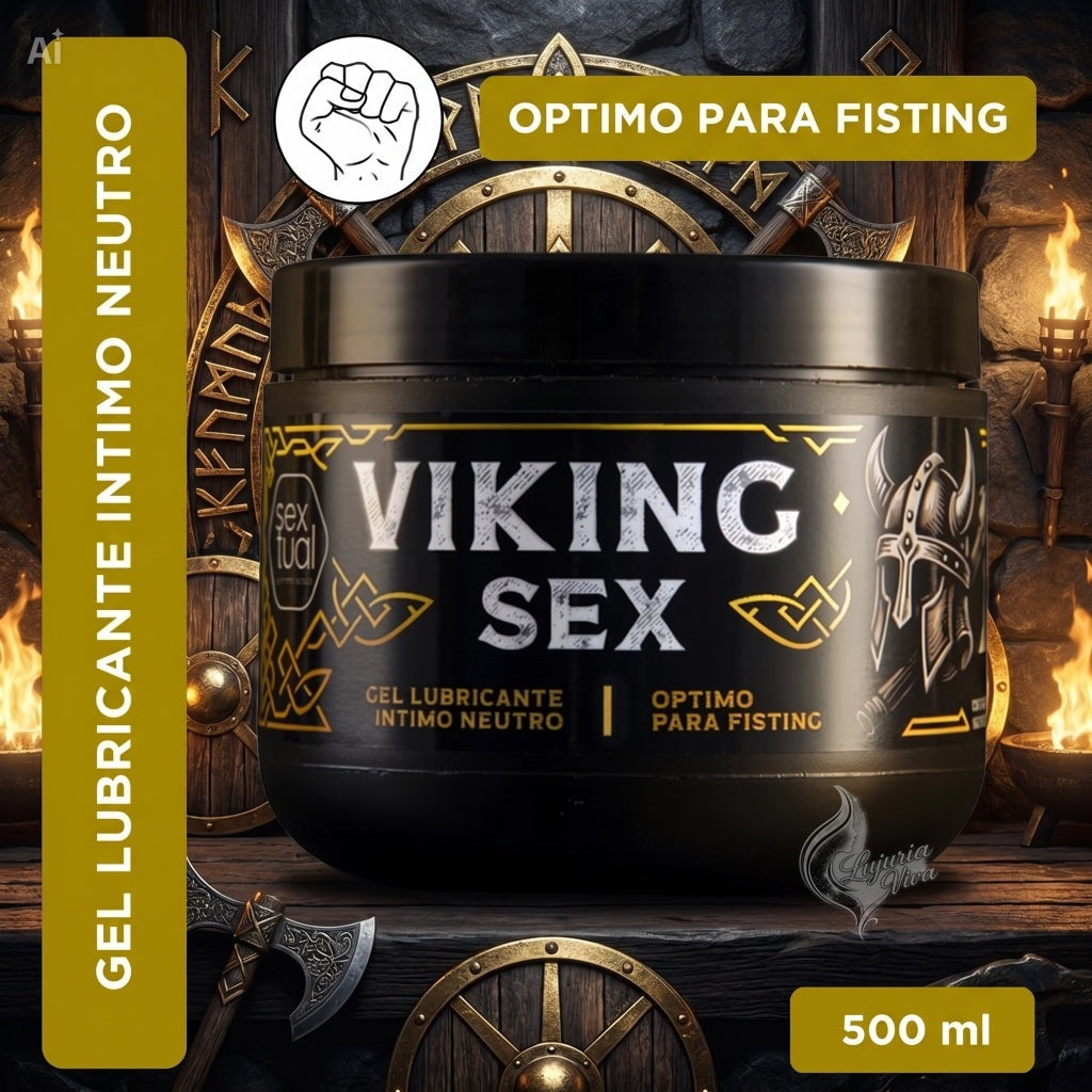 Gel Lubricante Fisting Viking Sex | 500ml | Sextual