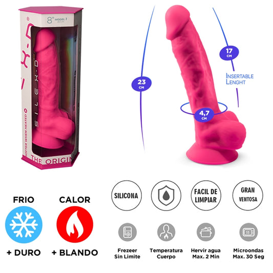 Dildo de Silicón Termoreactivo | Modelo 9 | Adrien Lastic