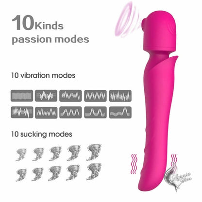 Microfono Vibrador con Succionador | USB | Sexy & Funny