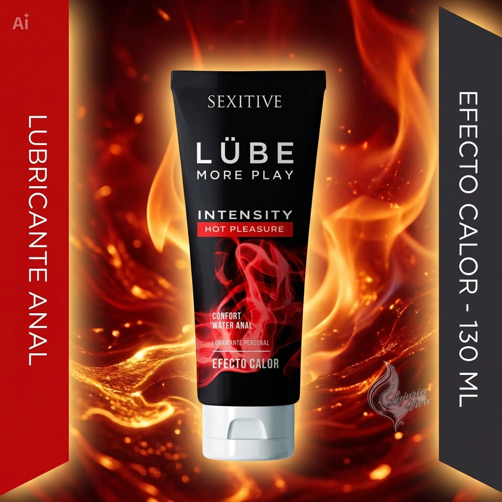 Gel Lubricante Anal Efecto Calor Lube More Play Premium | Sexitive