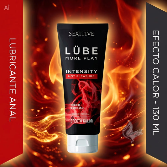 Gel Lubricante Anal Efecto Calor Lube More Play Premium | Sexitive