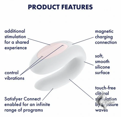 Vibrador para Parejas Double Joy | Satisfyer