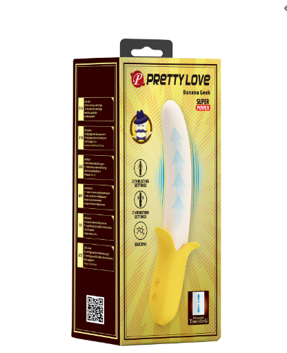 Vibrador Banana Geek Bananin | Pretty Love