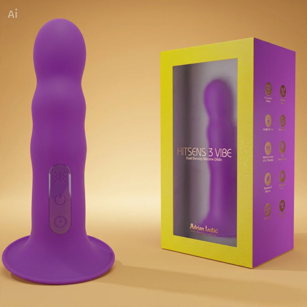 Dildo Hitsens 3 Doble Densidad | Adrien Lastic