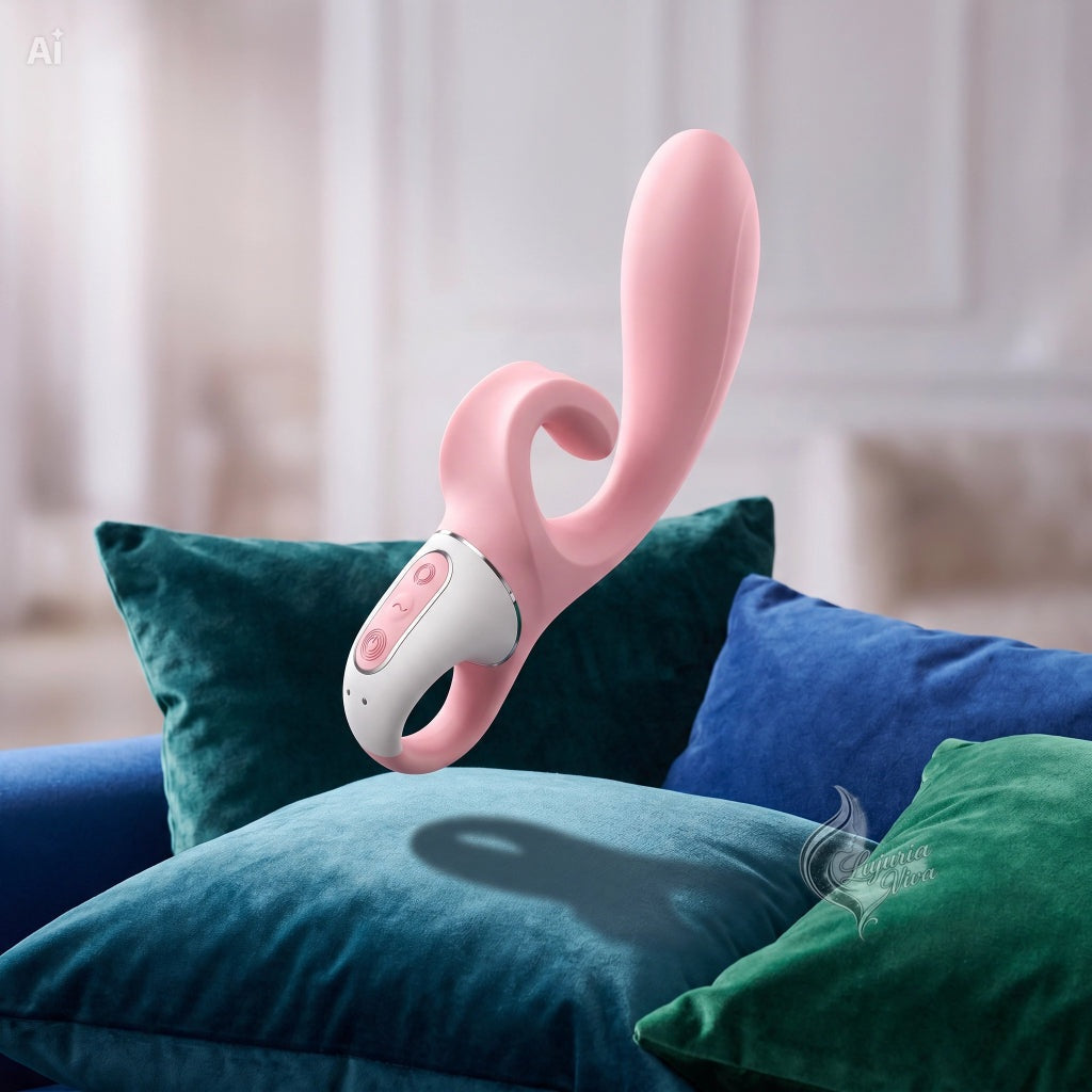 Estimulador de Clitoris y Punto G Rabbit Hug Me | Satisfyer