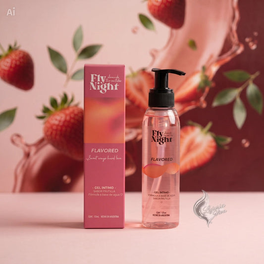 Gel Lubricante Pleasure Fragancia Frutilla | 125ml | Fly Night
