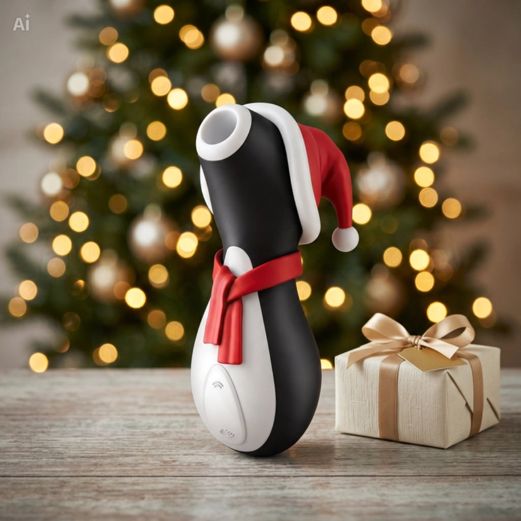 Succionador Clitorial Pro Penguin Edición Navideña | Satisfyer