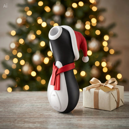 Succionador Clitorial Pro Penguin Edición Navideña | Satisfyer