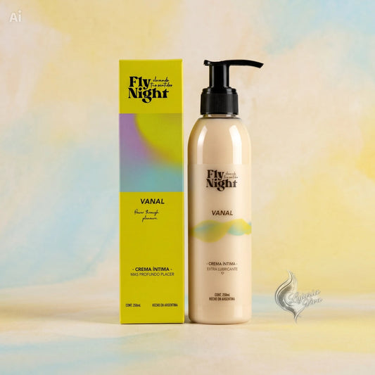 Crema Lubricante Anal Neutra | 200ml | Fly Night