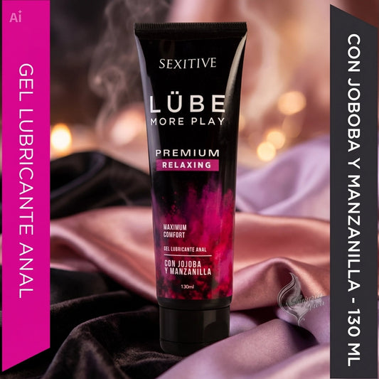 Gel Lubricante Anal Relajante Lube More Play Premium | Sexitive