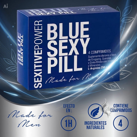 Píldora Energizante Blue Sexy Pill | Sexitive Power