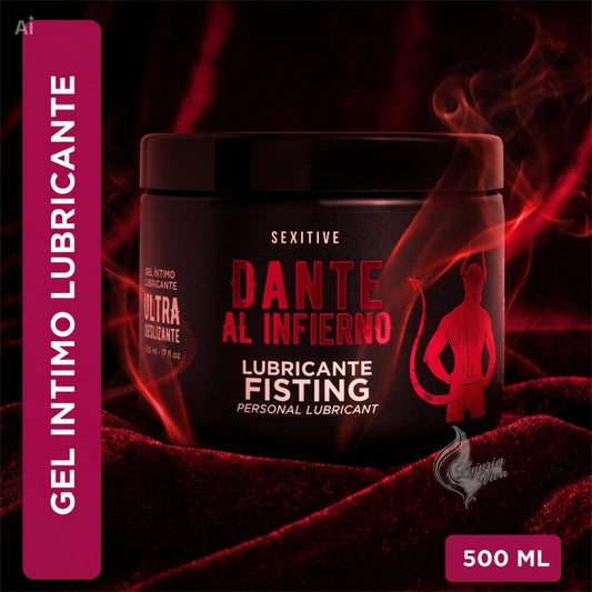 Gel Lubricante Fisting Dante al Infierno | 500ml | Sexitive