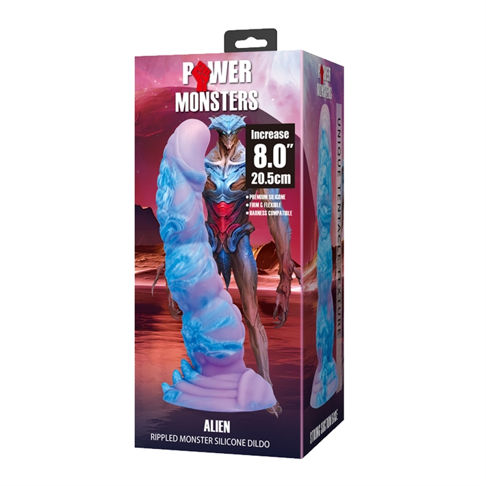 Dildo Monster Alien con Sopapa | Power Monsters