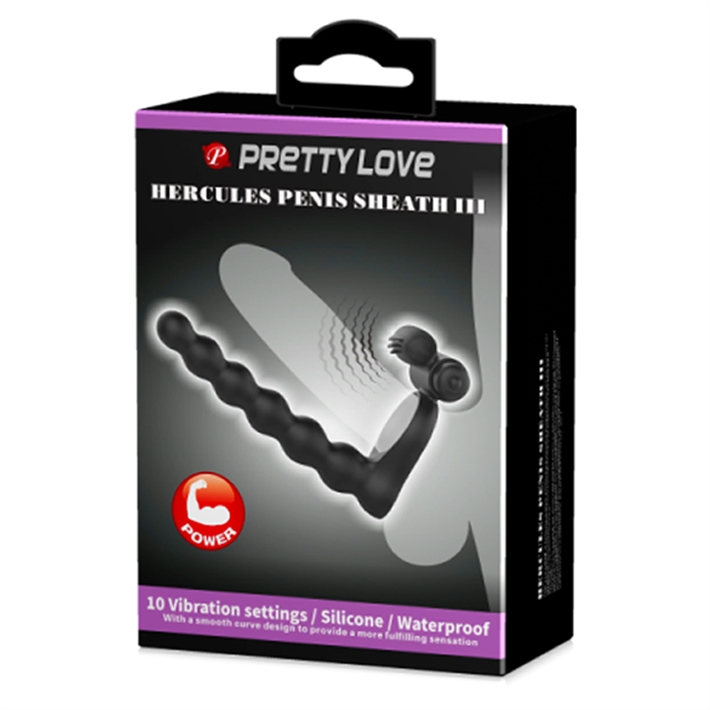 Anillo Vibrador para Doble Penetración Hercules III | Pretty Love