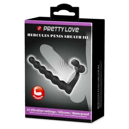 Anillo Vibrador para Doble Penetración Hercules III | Pretty Love