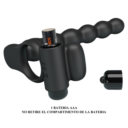 Anillo Vibrador para Doble Penetración Hercules III | Pretty Love