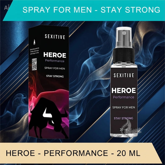 Spray Retardante Heroe Performance | 20ml | Sexitive
