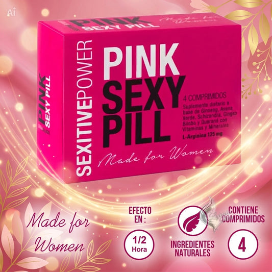 Píldora Energizante Pink Sexy Pill | Sexitive Power