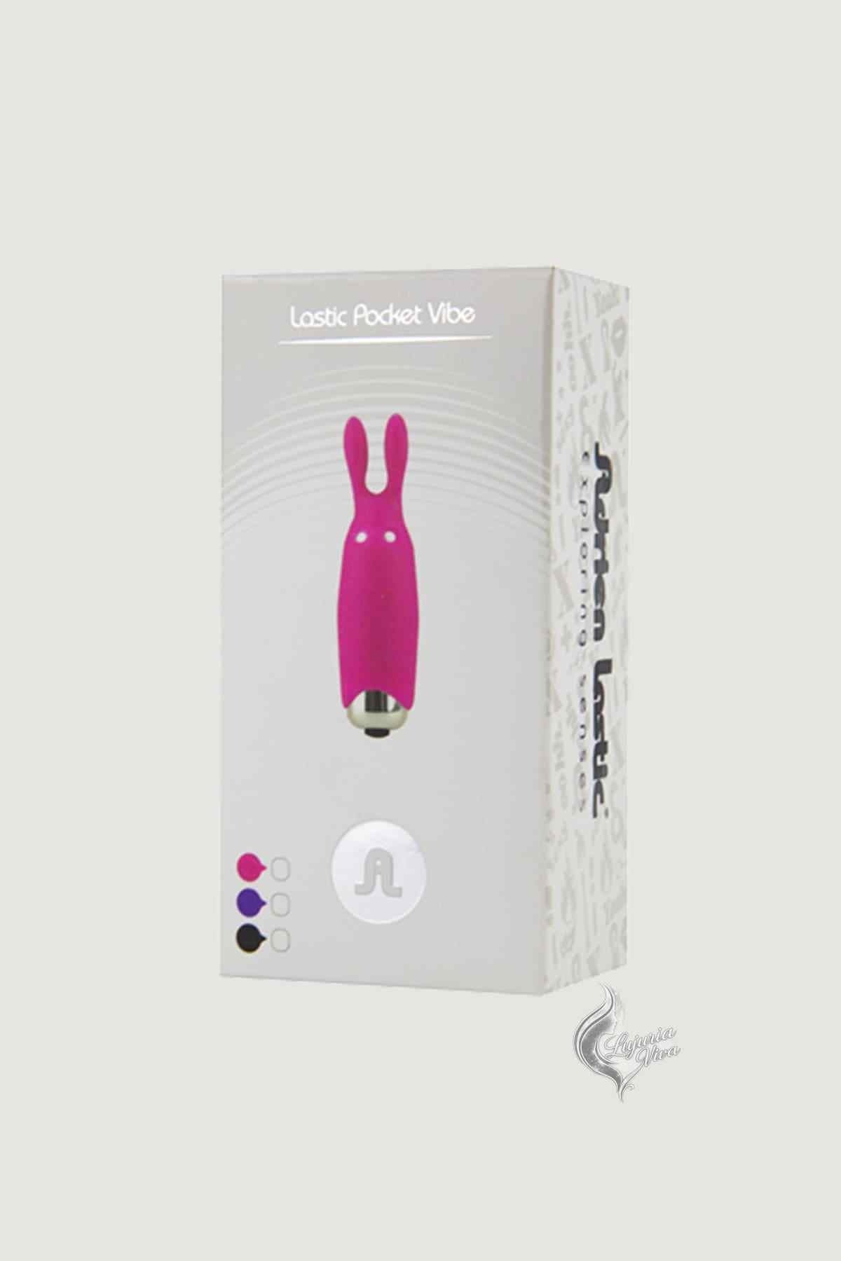 Bala Vibradora Estimuladora de Clítoris Lastic Pocket Vibe Rosa | Adrien Lastic
