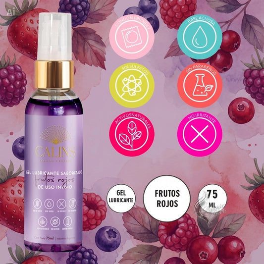 Gel Lubricante Saborizado Frutos Rojos | Calins