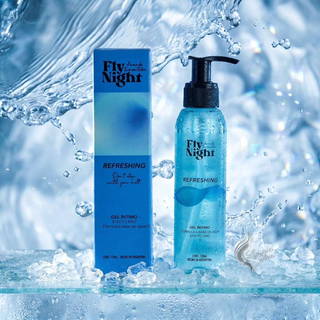 Gel Lubricante Efecto Frío | 125ml | Fly Night