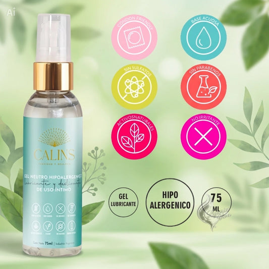 Gel Lubricante Neutro Vegano Hipoalergénico | Calins
